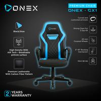 Gambar ONEX GX1 Premium Quality Gaming Chair Kursi - Blue dari ONEX INDONESIA Kota Administrasi Jakarta Utara 1 Tokopedia