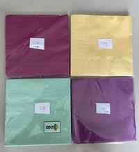 Gambar Tisu warna polos, tisu decoupage/tisu napkin. 33×33, 20pcs/pack/party/dekor dari Tissue Gambar Kota Administrasi Jakarta Selatan 3 Tokopedia