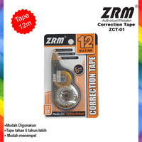 Gambar ZRM ZCT-01 Tip Ex Pita / Correction Tape 12m dari SDI ZRM Indonesia Kota Administrasi Jakarta Barat 2 Tokopedia