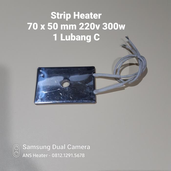 Gambar Strip Heater L 70 x 50 mm 220v 300w dari Ans Heater Kab. Tangerang Tokopedia