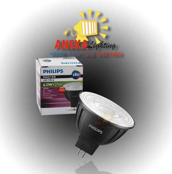 Jual Philips Master LED MR16 6,5W 2700k / 3000K 12V Dimmable