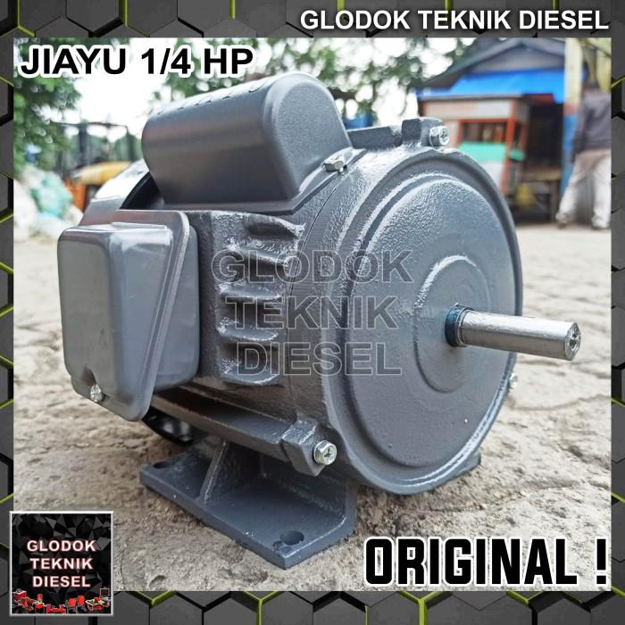 Jual Dinamo Elektro Motor JIAYU 1/4 HP 2 & 4 POLE 1 PHASE 0.25 PK ...