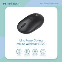 Gambar Mediatech Ultra Power Saving Mouse MS 220 - 50065 - Hitam dari Mediatech Travel Gadget Kota Administrasi Jakarta Utara 1 Tokopedia