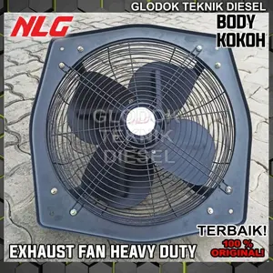 NLG Exhaust Fan HD 18 Inch 3 & 1 Phase Industrial Type Ventilator ORI