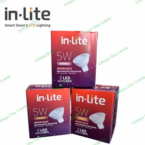 LAMPU MR16 MR 16 3W / 5W / 7W INLITE INMR1603 PUTIH / KUNING
