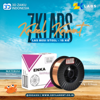 Gambar ZKLabs Fiber Welding Wire Kabel Kawat Las Besi Steel 15 KG CO2 MIG MAG - 0.8 mm dari 3D Zaiku Indonesia Kota Administrasi Jakarta Barat 1 Tokopedia