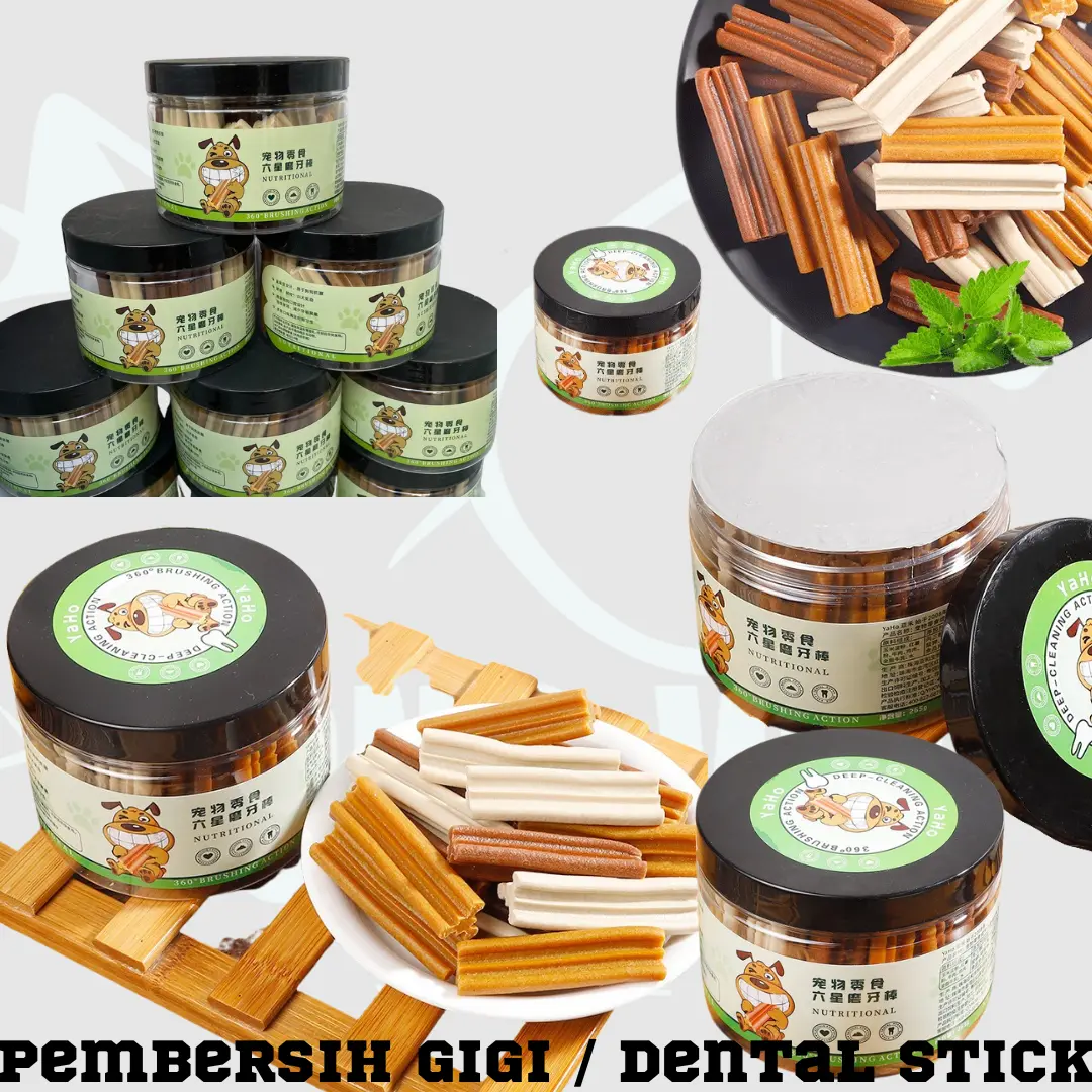 DONGWU 265gr DENTAL STICK UNTUK HEWAN ANJING DOG TREATS SNACK ANJING