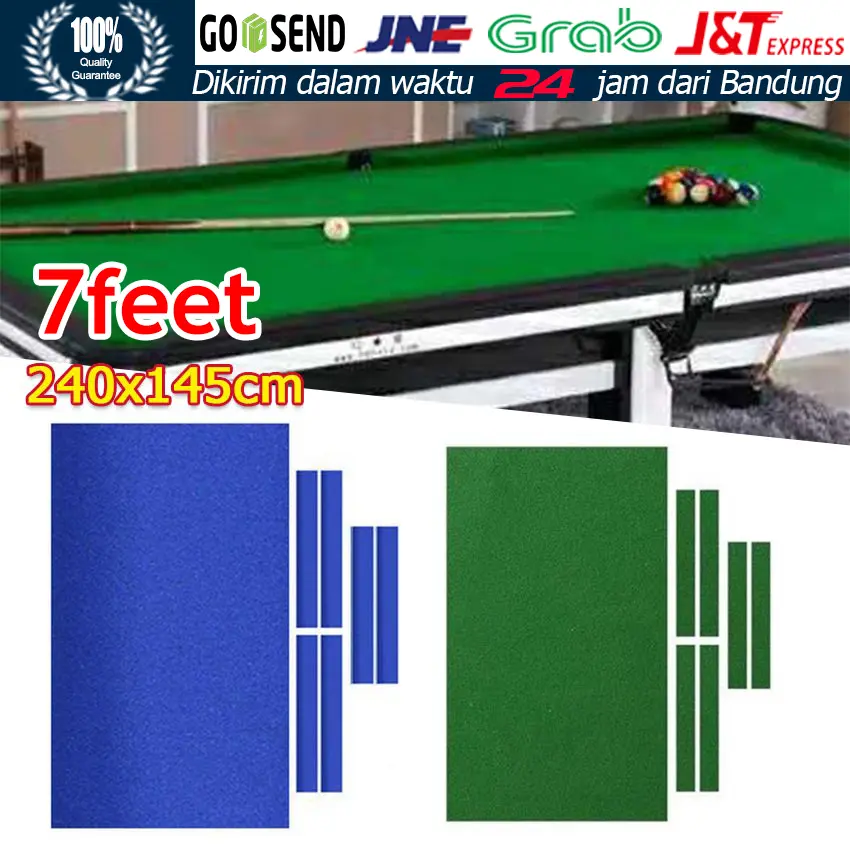 Kain Laken Meja Billiard 7 ft | Billiard | 7 Feet | Kain Meja Bilyar
