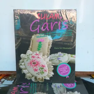 Buku Kreasi - Sulam Garis (Disertai Pola dan Teknik Dasar Pembuatan)