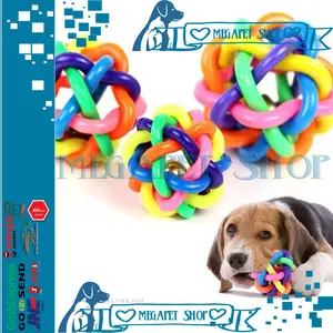 Bola kerincingan MEDIUM mainan anjing kucing. Dog cat toy