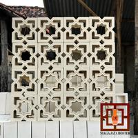 Gambar NIAGA JAYA ROSTER -  Roster Beton Minimalis -  Ukuran 20x20cm | Loster Putih | Ventilasi Udara | Nako | Terakota dari NIAGA JAYA ROSTER Kota Bekasi 3 Tokopedia