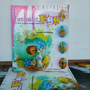 Buku Kreasi - Fantastic Egg (17 Teknik Berkreasi dengan Telur)