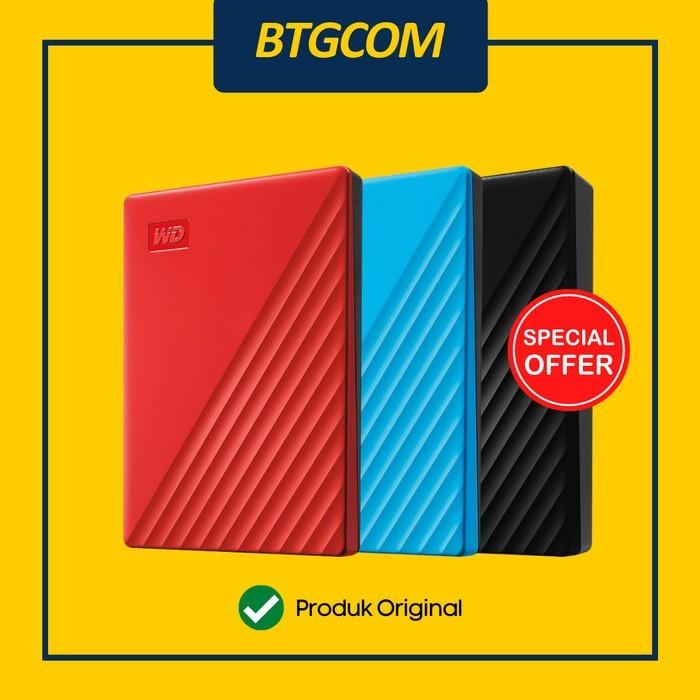 Gambar HARDDISK EXTERNAL WD MY PASSPORT 4TB/4 TB HARDISK HDD PORTABLE dari btgcom Kota Denpasar Tokopedia
