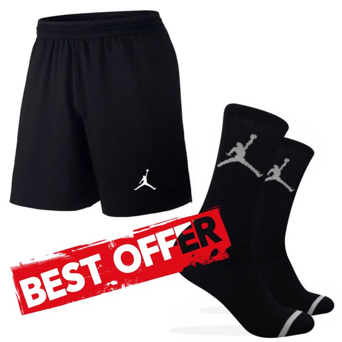 Gambar ( BUNDLING ) Celana olahraga Basket + Kaos kaki sport running futsal dari Bolapedia Kota Administrasi Jakarta Utara Tokopedia