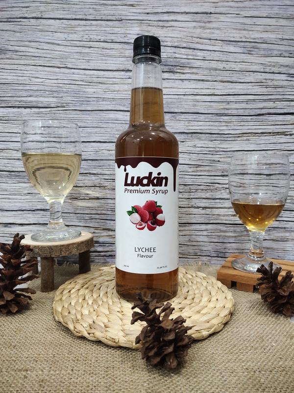 Luckin premium syrup- Lychee 750 Ml - Shop | Tokopedia