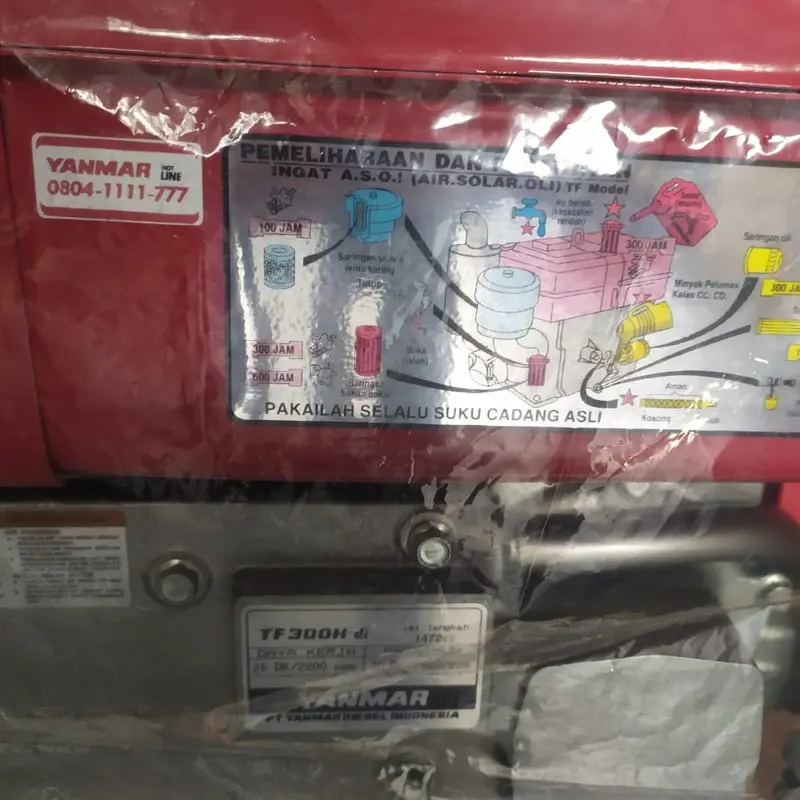 Mesin Penggerak Diesel Solar YANMAR TF 300 H YANMAR Engine TF 300 30HP 1