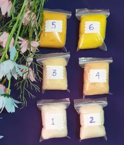 Woll Fibre for DIY Needle Felting - Serat Woll Gadasi Kuning (5g)