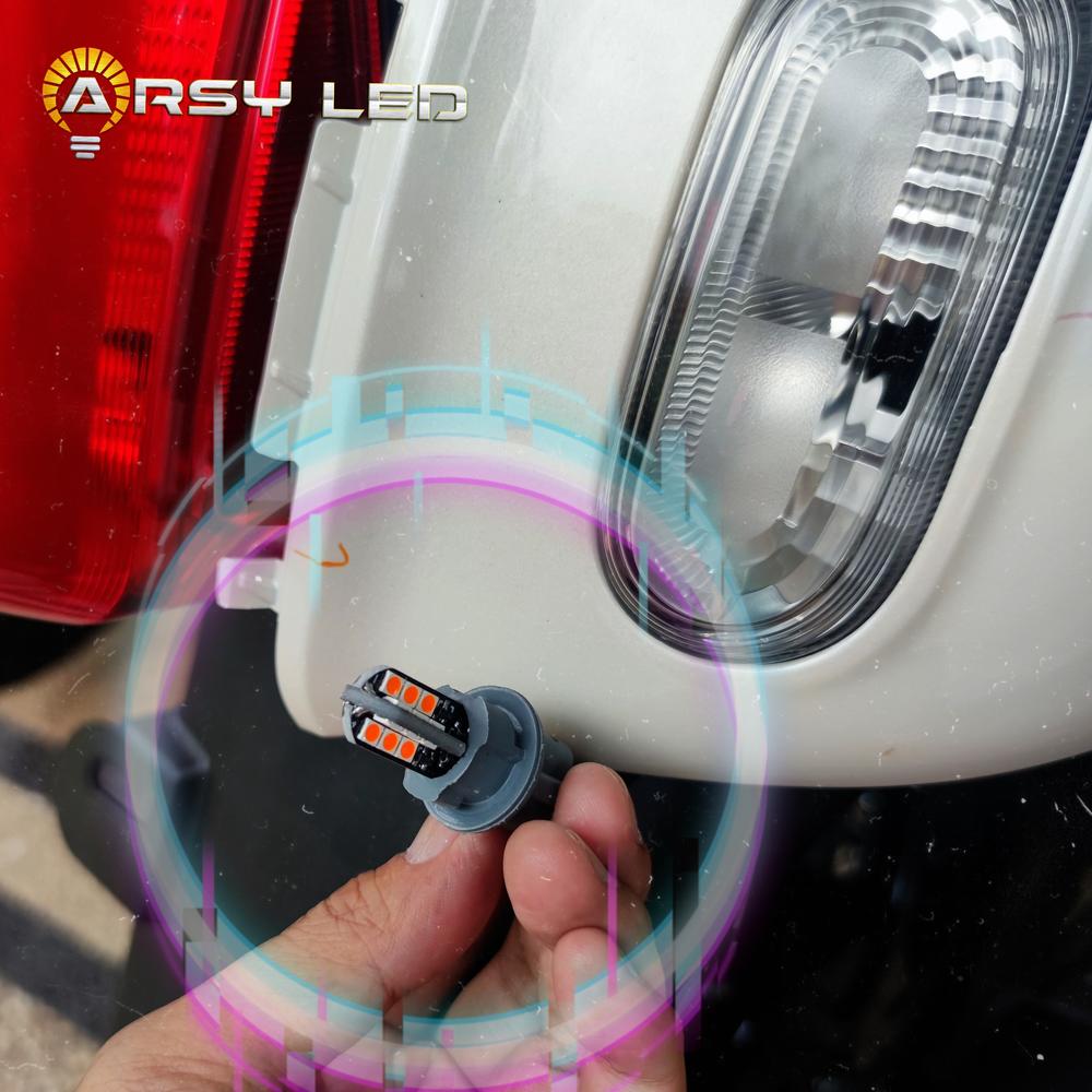 Paket Lampu Sein Sen isi 4 LED ARROW Motor Fazzio Gear FreeGo Nmax - Orange, 4LED+FLS+SOKET