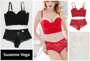 Bra Set / Pakaian Dalam Wanita Brand Suzanne Vega, Tanpa Kawat SV01