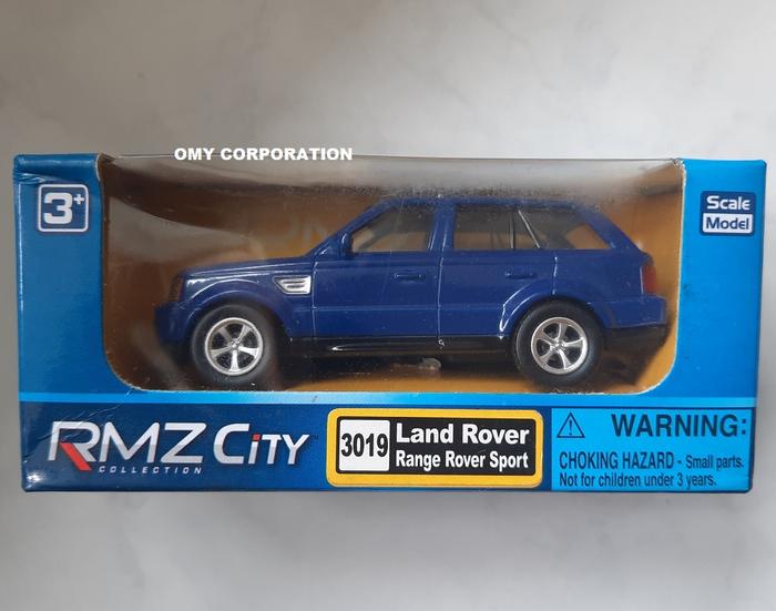 Gambar Hotwheels RMZ City 1:64 Range Rover Sport Land Rover Biru ban karet ok dari Omy Corporation Kota Magelang Tokopedia