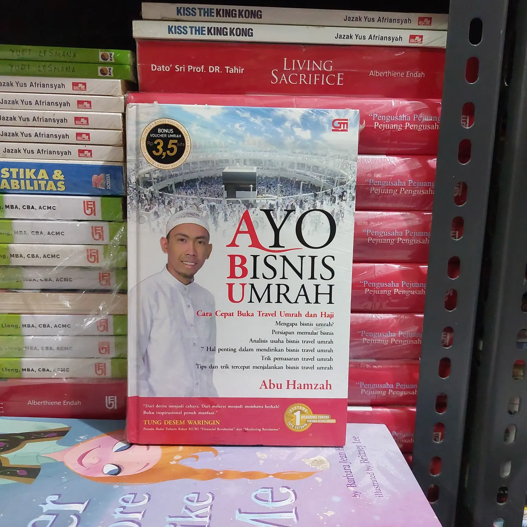 BUKU ORIGINAL AYO BISNIS UMRAH HARD COVER ABU HAMZAH