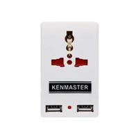 Gambar Kenmaster Steker Colokan Serbaguna USB S0203 dari Homeklik Living Kota Bekasi 3 Tokopedia