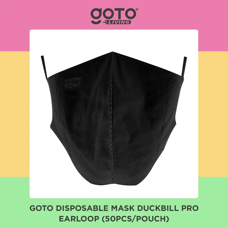 Goto DB 4 Pro Masker Duckbill Mask 4 Ply Facemask Earloop Warna 4Ply 2