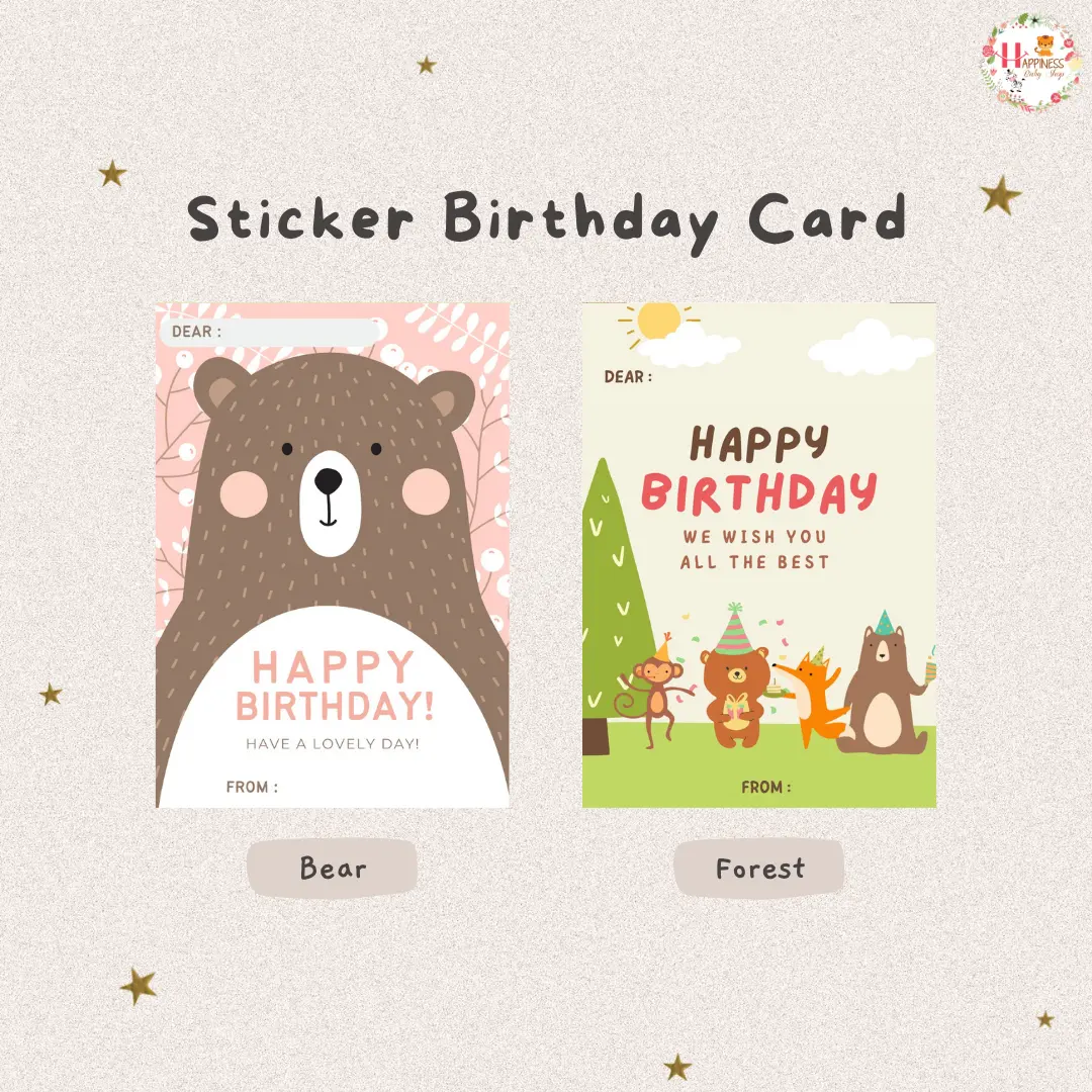 Kartu / Sticker Ucapan Ulang tahun (1)