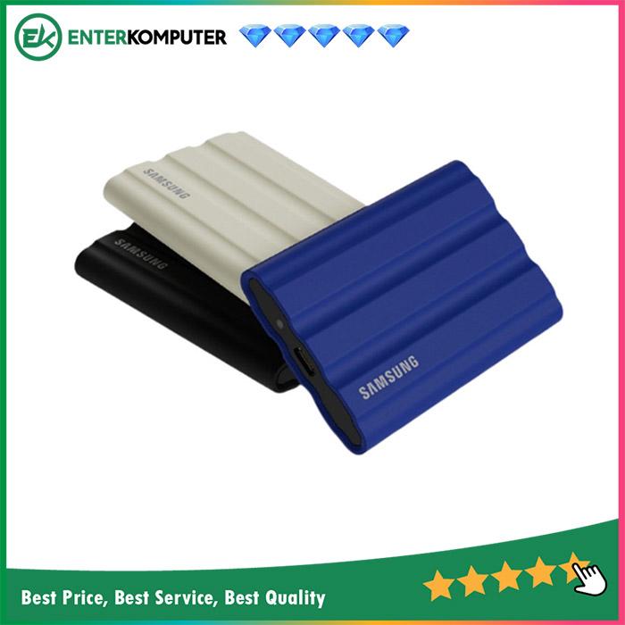 Gambar Samsung T7 SHIELD Portable 2TB USB 3.2 External SSD 2TB dari Enter Komputer Official Kota Administrasi Jakarta Pusat Tokopedia