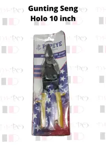 Gunting Seng Holo 10 inch Kawat Plat Besi Tang Potong 10 inch