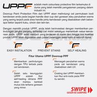Gambar Pain Protection Film UPPF UPPF Sticker Door Cup Outer All Toyota - Voxy 2022 dari Durable Indonesia Kota Tangerang 3 Tokopedia