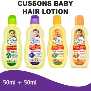 CUSSONS BABY HAIR LOTION 50+50 ML / 100+100 ML Bayi