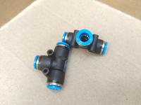 Gambar FESTO PUSH IN T-CONNECTOR ( QST FITTING TEE ) ORIGINAL - QST-06 dari globalhydropneumatic Kota Bekasi 2 Tokopedia