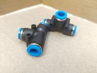 Gambar FESTO PUSH IN T-CONNECTOR ( QST FITTING TEE ) ORIGINAL - QST-06 dari globalhydropneumatic Kota Bekasi 3 Tokopedia