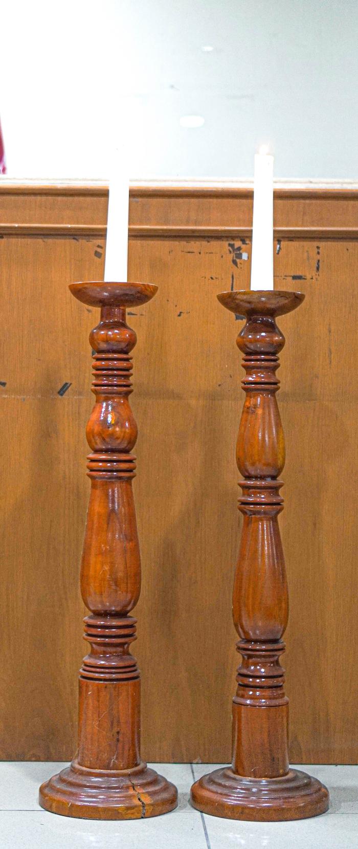 Gambar Tatakan lilin kayu dari PT Bina Media Kota Medan Tokopedia