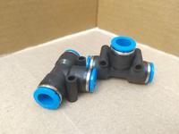 Gambar FESTO PUSH IN T-CONNECTOR ( QST FITTING TEE ) ORIGINAL - QST-06 dari globalhydropneumatic Kota Bekasi 4 Tokopedia