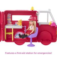 Gambar Mobil Boneka Anak Barbie Chelsea Fire Truck Playset Doll Pemadam dari Mishana Shop Kab. Tangerang 5 Tokopedia
