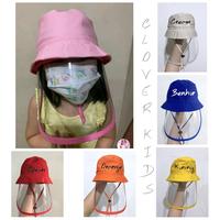 Gambar Topi Corona Anak Waterproof Pelindung wajah anti virus / Masker anak dari Clover Kids Shop Kota Administrasi Jakarta Utara 1 Tokopedia