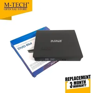 DVD External MTECH M-Tech Laptop Portable eksternal - DVDRW-USB 3.0