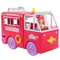 Gambar Mobil Boneka Anak Barbie Chelsea Fire Truck Playset Doll Pemadam dari Mishana Shop Kab. Tangerang 2 Tokopedia