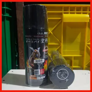 Pilok Pilox Cat Semprot Samurai Hitam 109 400ml Hitam Glossy Mengkilap