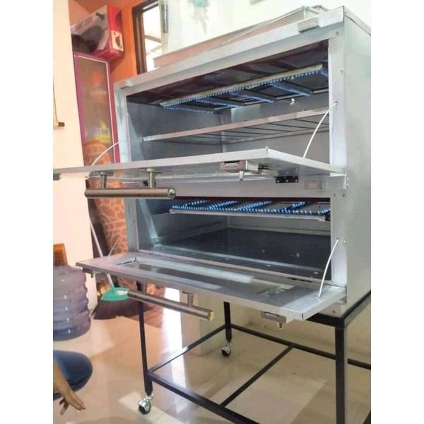 Gambar oven gas LPG 80cm dari pengrajincetakankue Kab. Bogor Tokopedia