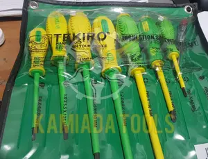 Obeng set elektrik tekiro 7pcs SD-EL0938/Obeng elektrik set