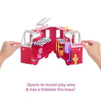 Gambar Mobil Boneka Anak Barbie Chelsea Fire Truck Playset Doll Pemadam dari Mishana Shop Kab. Tangerang 3 Tokopedia
