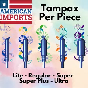 [ORI USA] 1 Piece Tampax Pearl Tampon - ECER - Pilih Variant