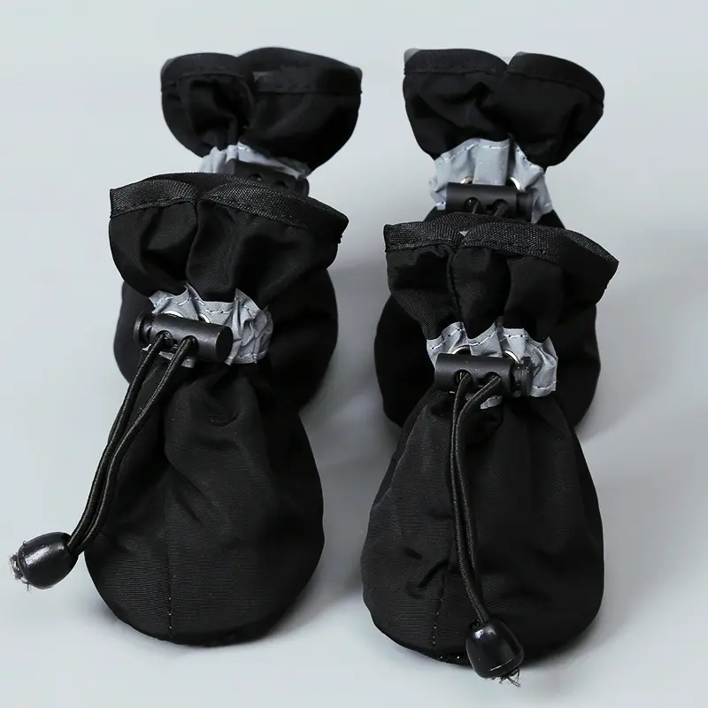 Sepatu boots anjing kucing cat dog tebal anti slip musim dingin shoes 1