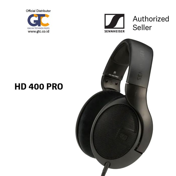 Gambar Sennheiser Headphone HD 400 PRO dari Galva Technologies Kota Administrasi Jakarta Barat Tokopedia