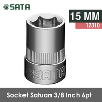 Gambar SOCKET 3/8 INCH 15 MM 12310 SATA TOOLS dari TCHOME TOKOPEDIA Kota Administrasi Jakarta Utara 1 Tokopedia