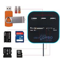 Gambar USB HUB COMBO CARD READER dari DEETHOVEN Kota Malang 3 Tokopedia