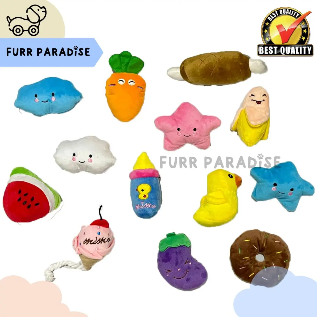 Pet Squeaky Toys Mainan Bunyi Anak Anjing , Mainan gigit anjing kucing